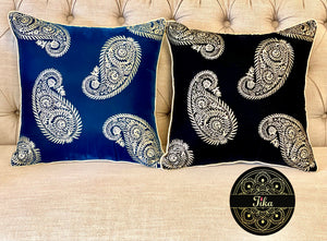 Black Paisley Velvet