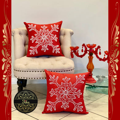 Red Snowflakes