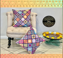 Load image into Gallery viewer, Multi Colour Boho Cushions