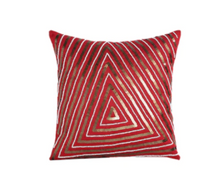 Load image into Gallery viewer, Red and White Triangle Sequins