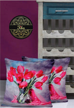 Load image into Gallery viewer, Grey &amp; Pink Rose Bouquet