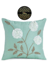 Load image into Gallery viewer, Sea Green with White Flowers